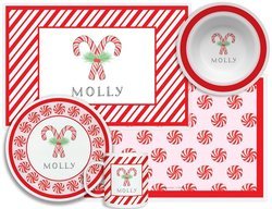 Personalized Childrens Peppermint 4 Piece Table Set