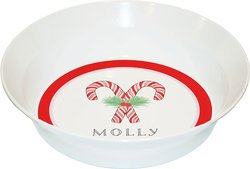 Personalized Childrens Peppermint Dining Bowl