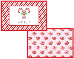 Personalized Childrens Peppermint Placemat