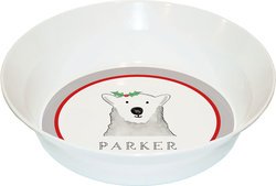 Personalized Childrens Polar Bear Dining Bowl
