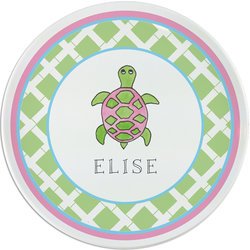 Personalized Childrens Sea Turtle Dining Plate