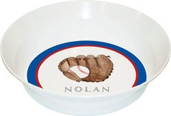 Personalized Childrens Slugger Dining Bowl