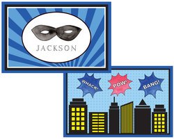 Personalized Childrens Superhero Placemat