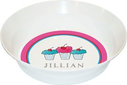 Personalized Childrens Sweet Shop Dining Bowl