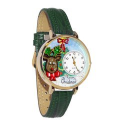 Personalized Christmas Reindeer Unisex Watch