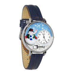 Personalized Christmas Snowman Unisex Watch