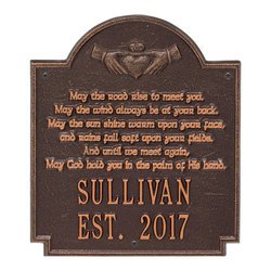 Personalized Claddagh Poem Plaque