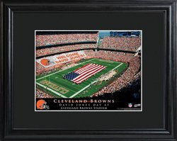 Personalized Cleveland Browns Stadium Print