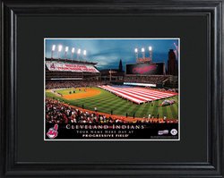 Personalized Cleveland Indians Stadium Print