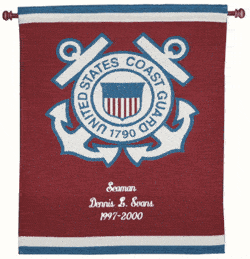Personalized Coast Guard Wall Hanging - Heroes Collection