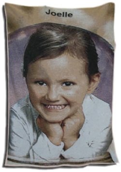 Personalized Color Photo Throw