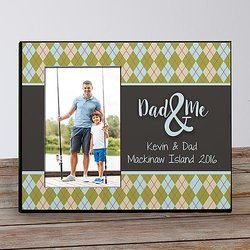 Personalized Dad and Me Picture Frame