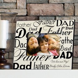 Personalized Dad-Father Frame