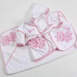 Personalized Daisies Gift Set