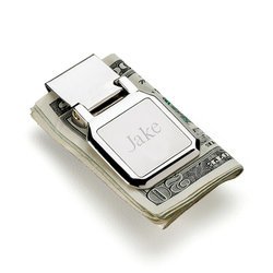 Personalized Dalton Folding Money Clip