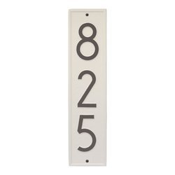 Personalized Delaware Modern Vertical Wall Plaque