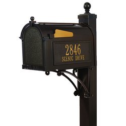Personalized Deluxe Capitol Mailbox Package