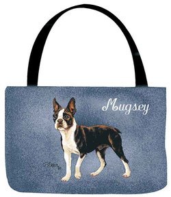 Personalized Dog Tote - Boston Terrier