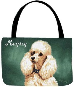 Personalized Dog Tote - Poodle