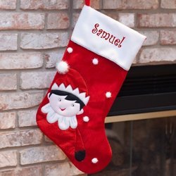 Personalized Elf Stocking