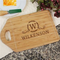 Personalized Engraved Family Cutting Board