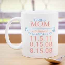 Personalized Established Mug for Her