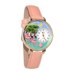 Personalized Flamingo Unisex Watch