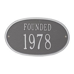Personalized Founded Plaque