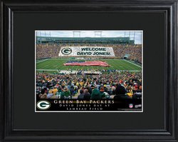 Personalized Green Bay Packers Stadium Print