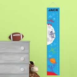 Personalized Growth Chart - Martian Men