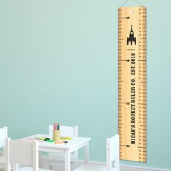 Personalized Growth Chart - Rocket Ruler