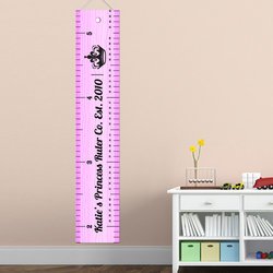 Personalized Growth Chart - Ruler of This Room