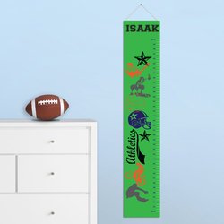 Personalized Growth Chart - Super Sport