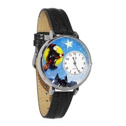 Personalized Halloween Flying Witch Unisex Watch