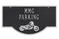 Personalized Hanging Motorcycle Plaque - 2 Side