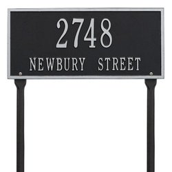 Personalized Hartford Lawn Address Plaque - 2 Line