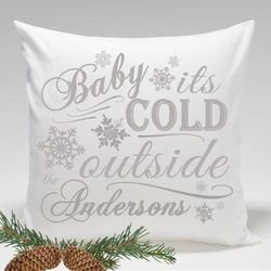 Personalized Holiday Throw Pillows