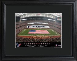 Personalized Houston Texans Stadium Print