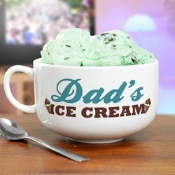 Personalized Ice Cream Bowl with Name