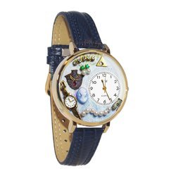Personalized Jewelry Lover Pearls Blue Unisex Watch