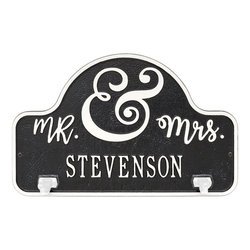 Personalized Keys to My Heart Hook Plaque
