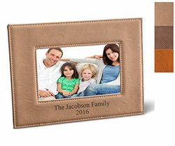 Personalized Leatherette Picture Frame