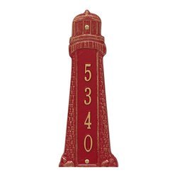 Personalized Lighthouse Vertical 12" Wall Plaque
