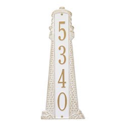 Personalized Lighthouse Vertical Wall Plaque