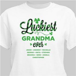 Personalized Luckiest Ever T-Shirt