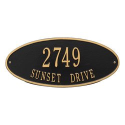 Personalized Madison Address Plaque - 2 Line