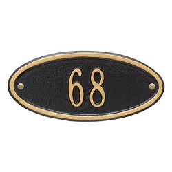 Personalized Madison Small Address Plaque - 1 Line