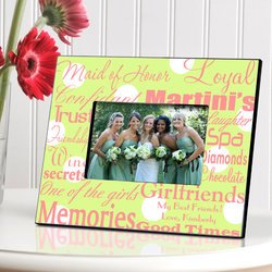 Personalized Maid of Honor Frame