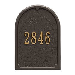 Personalized Mailbox Door Plaque
