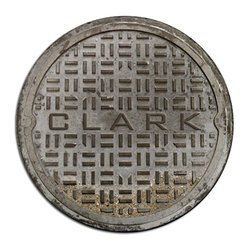 Personalized Manhole Cover Door Mat